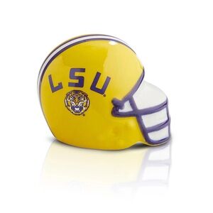 Nora Fleming Football Helmet Mini A318 LSU